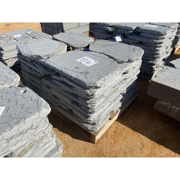 (1) 1.5" THICK TUMBLED GARDEN PATH STONE (150LF)