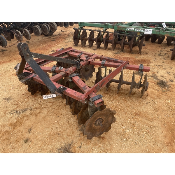72" DISC HARROW, 3 PTH