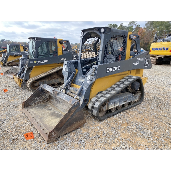 2022 JOHN DEERE 325G Skid Steer Loader - Crawler