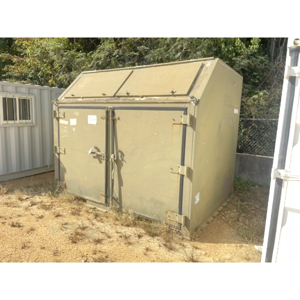 MILITARY CONTAINER 103" x 84", (2) Compartment