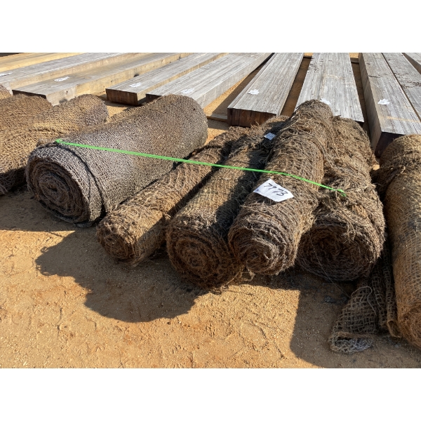 EROSION MAT (5) ROLLS, VARIOUS LENGTH