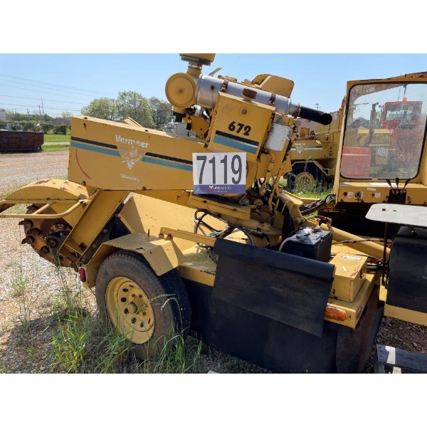 VERMEER 672 STUMP Grinder