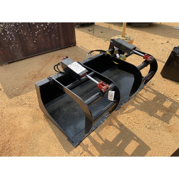 72" GRAPPLE BUCKET, fits skid steer loader