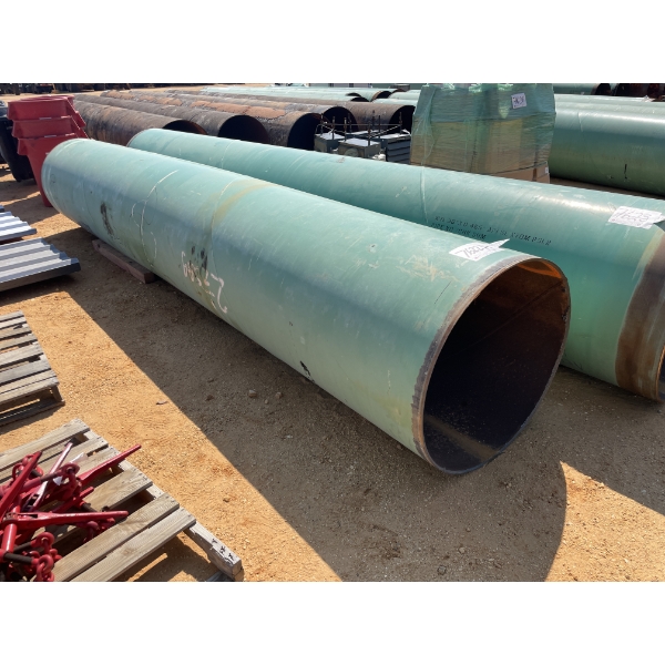 36" X 1/2" X 17' STEEL PIPE