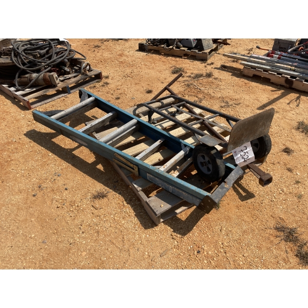 STEP LADDER & HAND TRUCK