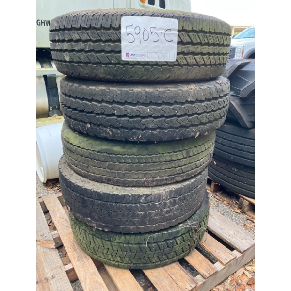1 LOT OF TIRES