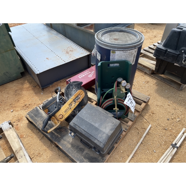 MISC SAW, TANK & CASES