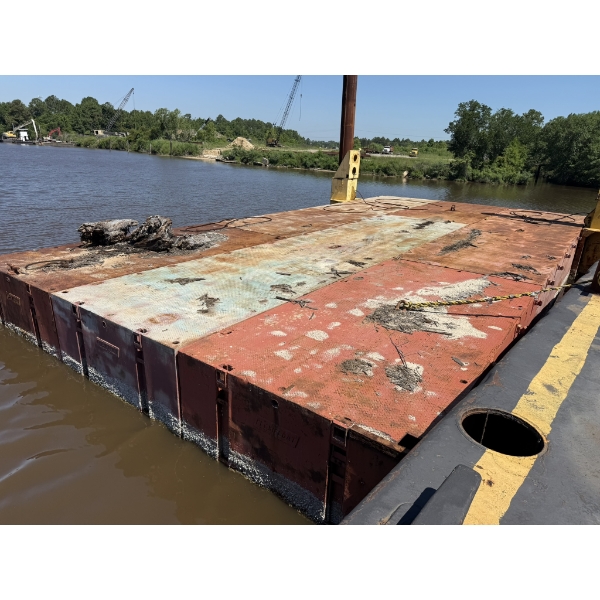 60' x 30' x 7' FLEXI FLOAT Barge