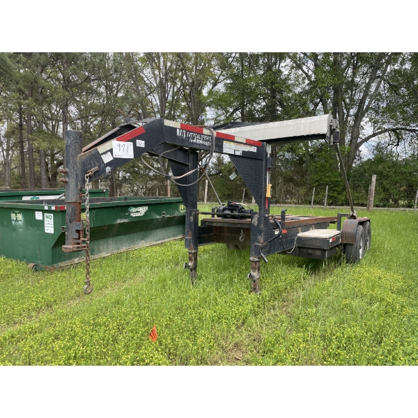 2017 TEXAS PRIDE RO71214KGN Roll Off Trailer