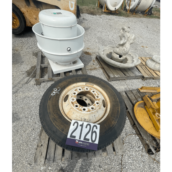 TIRES, VENT, BIRD BATH & IMPLEMENT PARTS