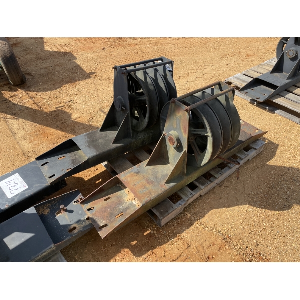 (2) CRANE IDLER SHEAVES