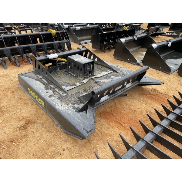 BRUSH CUTTER, 66" W, fits skid steer loader