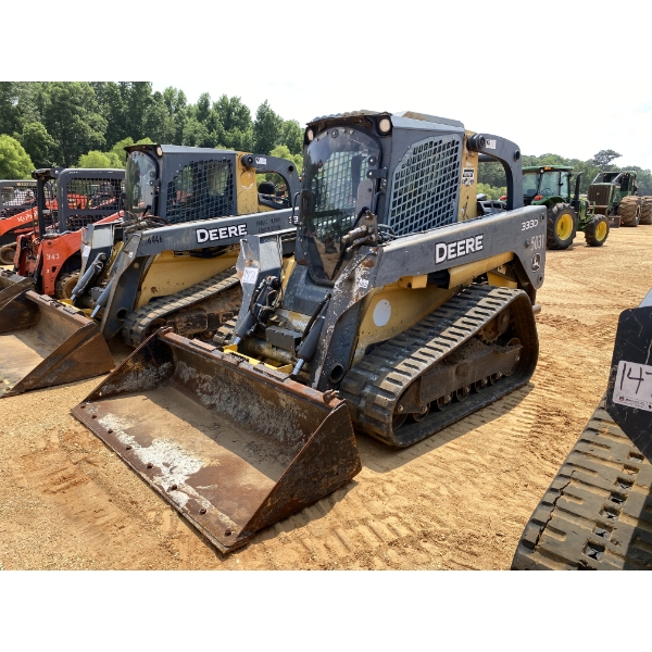 2010 JOHN DEERE 333D Skid Steer Loader - Crawler