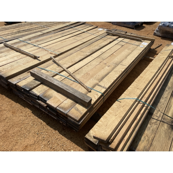 PINE LUMBER, 1" X 6" X 12' (1 BUNDLE)