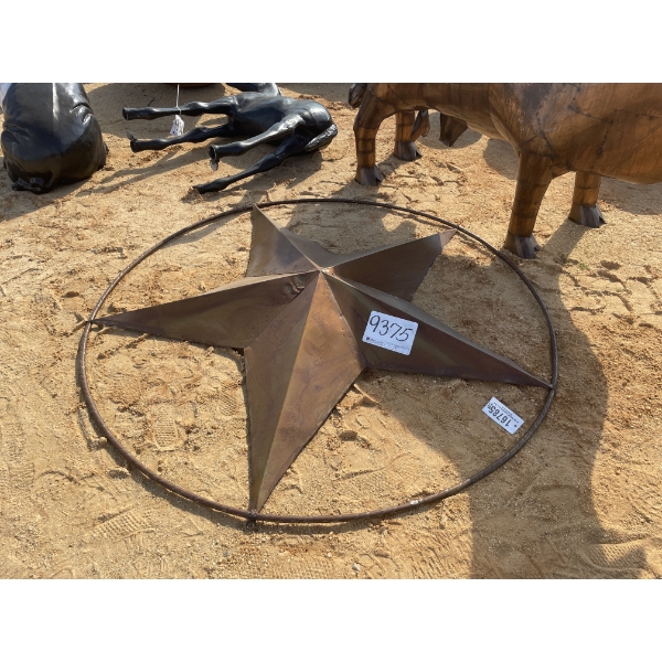 6' LONE STAR METAL ART