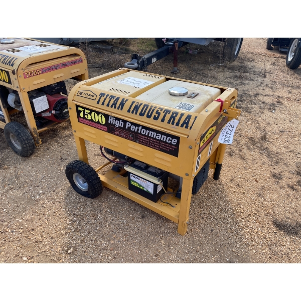 TITAN 7500W Generator