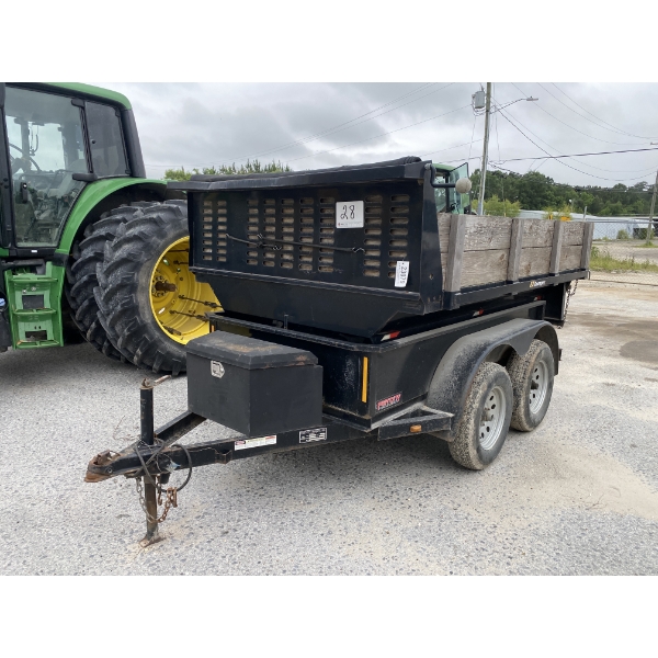 2019 PORT CITY 6X8.5 Dump Trailer