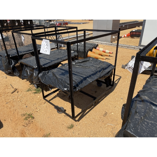 PARTS CART, 3 SHELF, 49"X32" CART