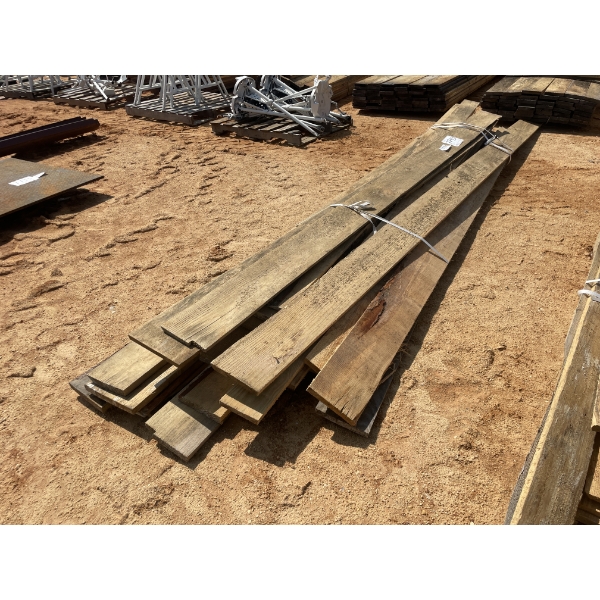 PINE LUMBER, 1" X 8" X 12' (27 PCS)