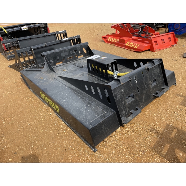 72"  BRUSH CUTTER,  fits skid steer loader