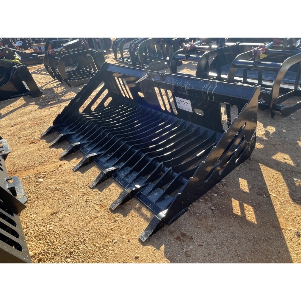 72" SKELETON BUCKET, fits skid steer loader