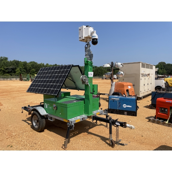 2018 LIGHTVIEW MOBILE SURVEILLANCE TRAILER