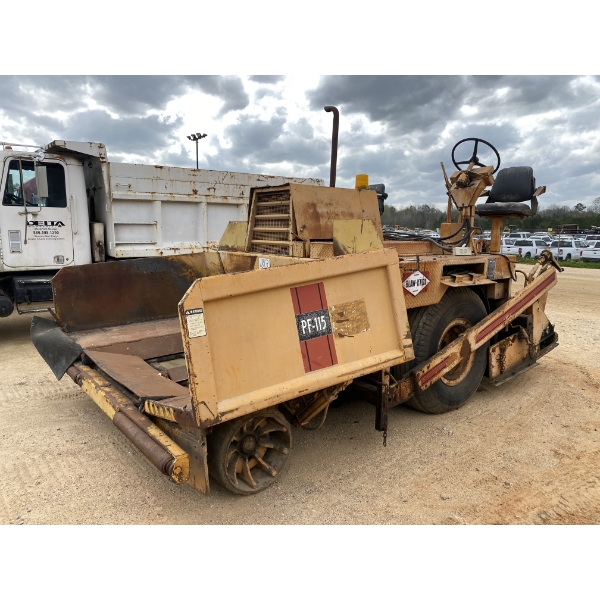 1980 BLAW-KNOX PF-115 Asphalt Paver