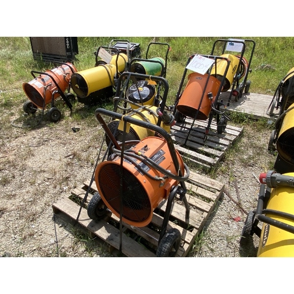 (4) SHOP HEATERS