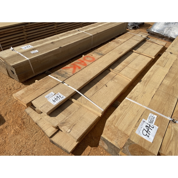 OAK LUMBER 2"X10"X12' (10)PCS