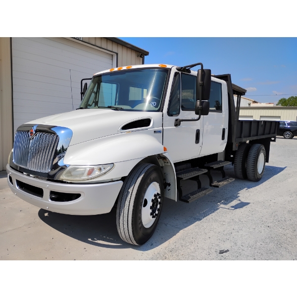 2013 INTERNATIONAL DURASTAR 4300 Flatbed Dump Truck