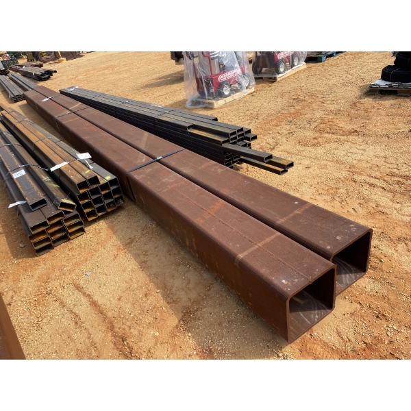 STEEL TUBE, 1/2" X 14"SQ X 37-39- (2 PCS)