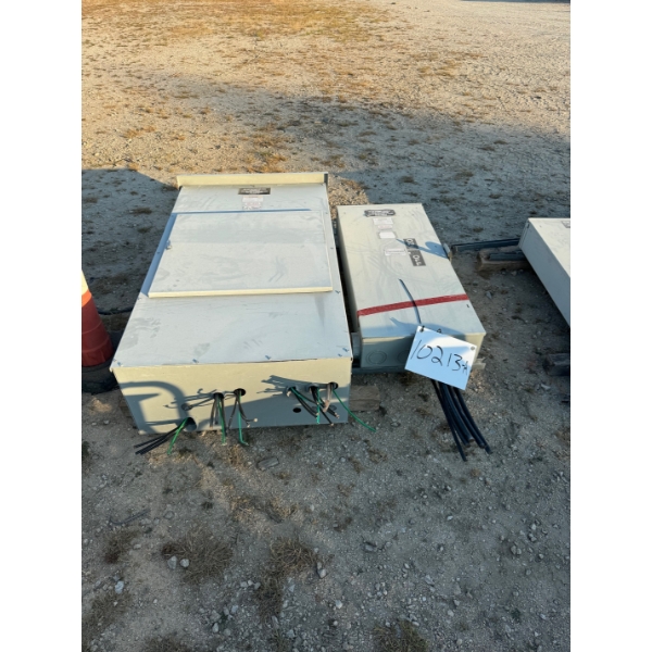 (2) ELECTRICAL PANELS