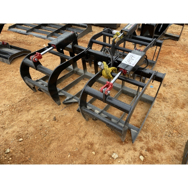 GRAPPLE RACK, 60 , fits skid steer loader