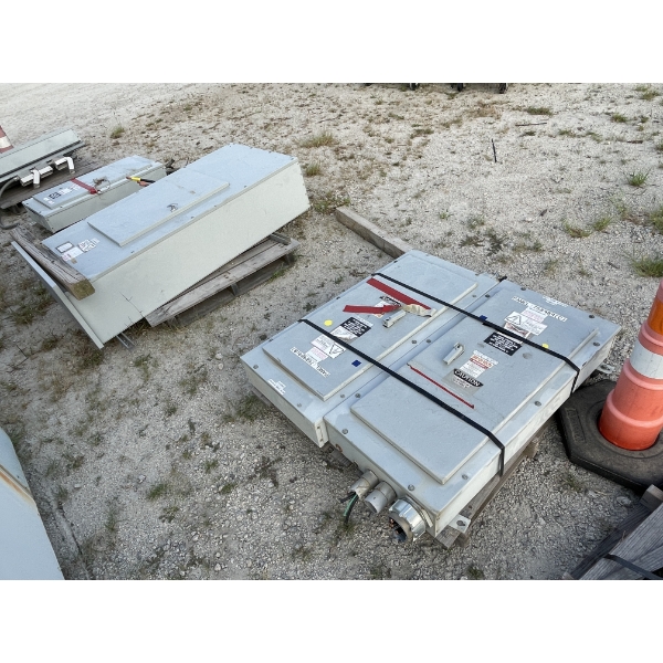 (3) ELECTRICAL CONTROL PANELS