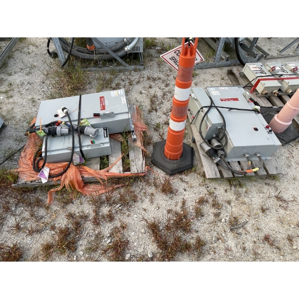 (4) ELECTRICAL CONTROL PANELS