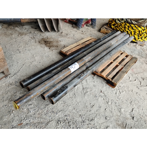 (6) 3" STEEL PIPE