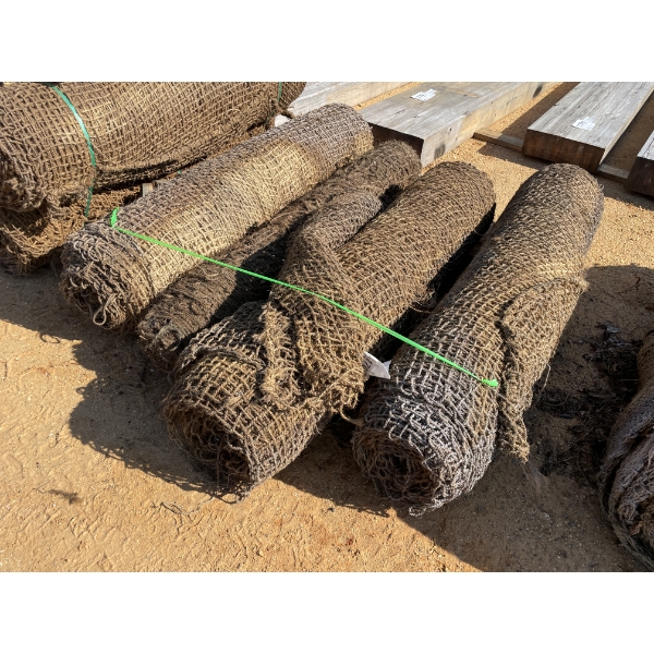 EROSION MAT (4) ROLLS, VARIOUS LENGTH