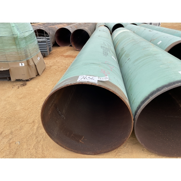 36" X 1/2" X 24' STEEL PIPE