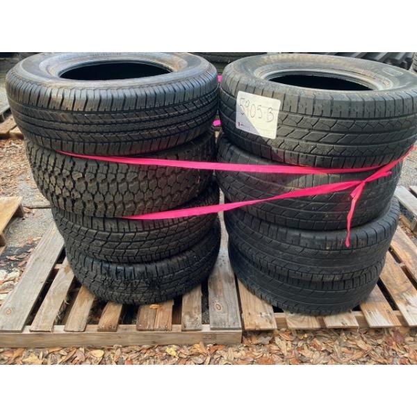 1 LOT OF TIRES