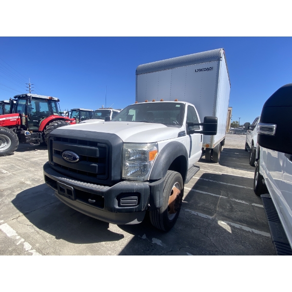 2014 FORD F550 XL Box Truck