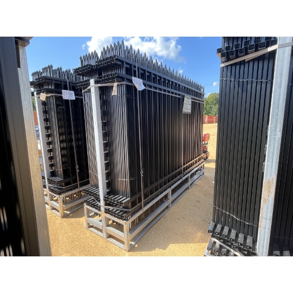 POWDER COATED STEEL FENCING