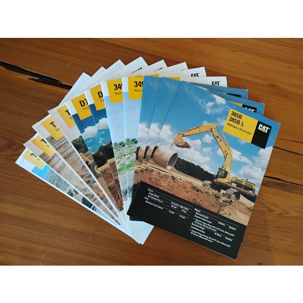 (11) 2002-2011 CAT EQUIPMENT BROCHURES