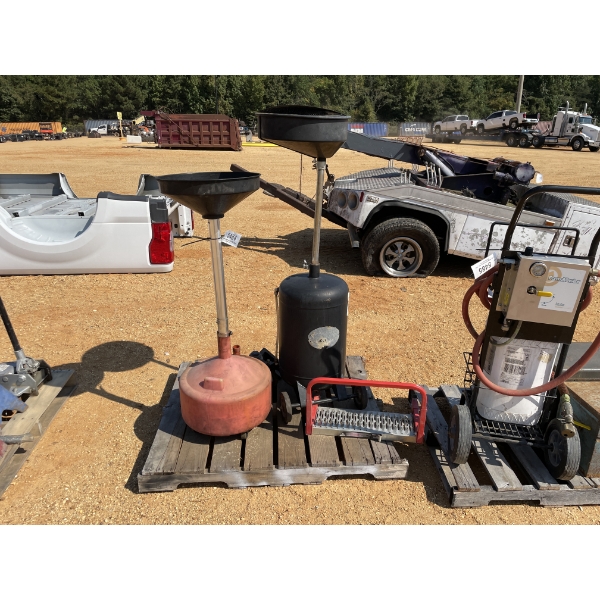 WHEEL CHOCKS, FLUID CATCH & OTHER MISC ITEMS