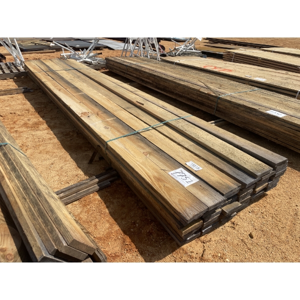 PINE LUMBER, 1" X 6" X 16' (1 BUNDLE)