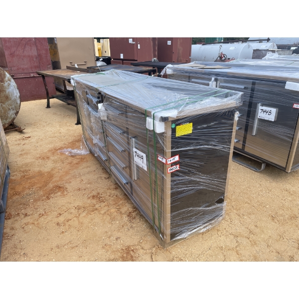 7 FT 10 DRAWER WORKBENCH &  TOOL CHESTS