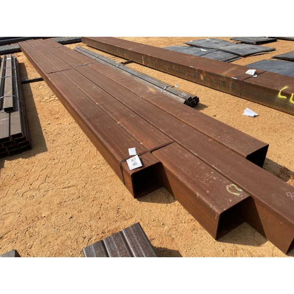 STEEL TUBE, 1/2" X 14"SQ X 38-40' (2 PCS)