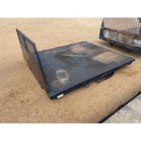 108" FLATBED TRUCK BODY W/HEADACHE RACK