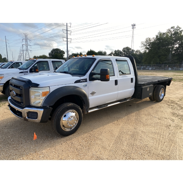 2015 FORD F450 XL Flatbed Truck