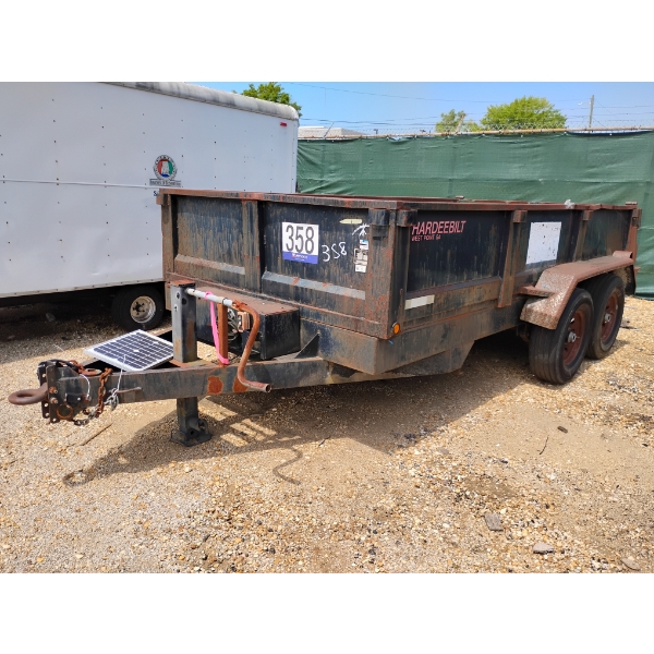2004 HARDEEBUILT 714LP Dump Trailer