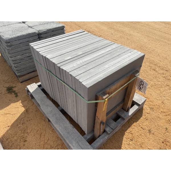 24" x 30" x 1.5" THERMALED BLUE PATTERN PAVERS